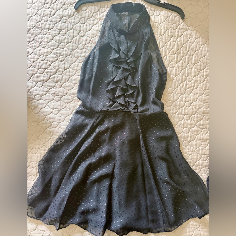 BCBGeneration New Black A-Line cocktail Dress. Zipper in lower back - Picture 5 of 6